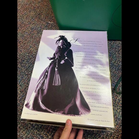 1994 BARBIE Hollywood Legends Collection SCARLETT O'HARA Gone‎ With The Wind - Picture 7 of 9